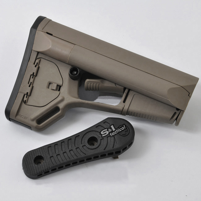 ACS Stock MP M4 M16 with Butt-Pad In Box Dark Earth